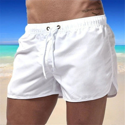 13 Colors Summer Swimwear Men Slim Fit Swimsuit Boy Swim Suits Boxer Shorts Swimming Trunks Swimming Beachwear - Slobuy