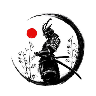 13cm For Samurai Warrior Car Accessories Sticker Scratch-Proof Sunscreen Decor Camper Windows Graffiti Decal - Slobuy