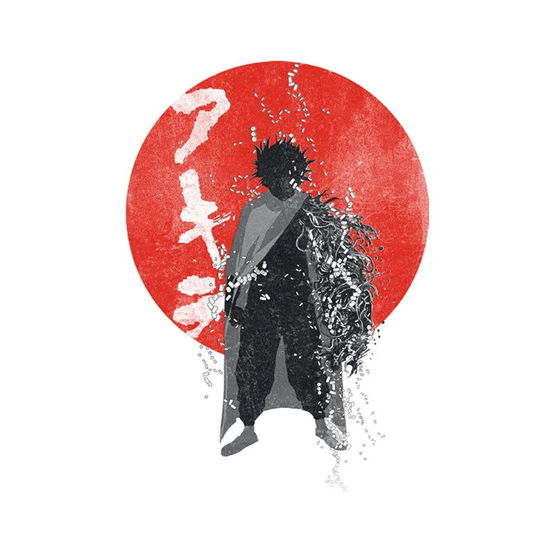 13cm For Samurai Warrior Car Accessories Sticker Scratch-Proof Sunscreen Decor Camper Windows Graffiti Decal - Slobuy