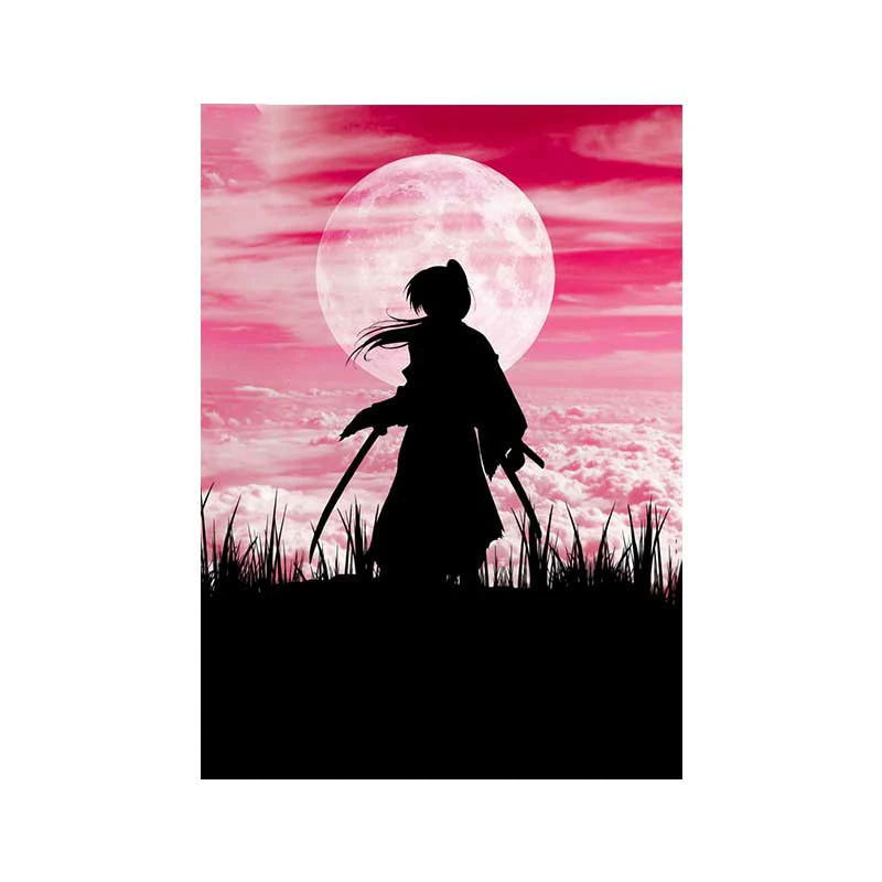 13cm For Samurai Warrior Car Accessories Sticker Scratch-Proof Sunscreen Decor Camper Windows Graffiti Decal - Slobuy