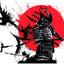 13cm For Samurai Warrior Car Accessories Sticker Scratch-Proof Sunscreen Decor Camper Windows Graffiti Decal - Slobuy