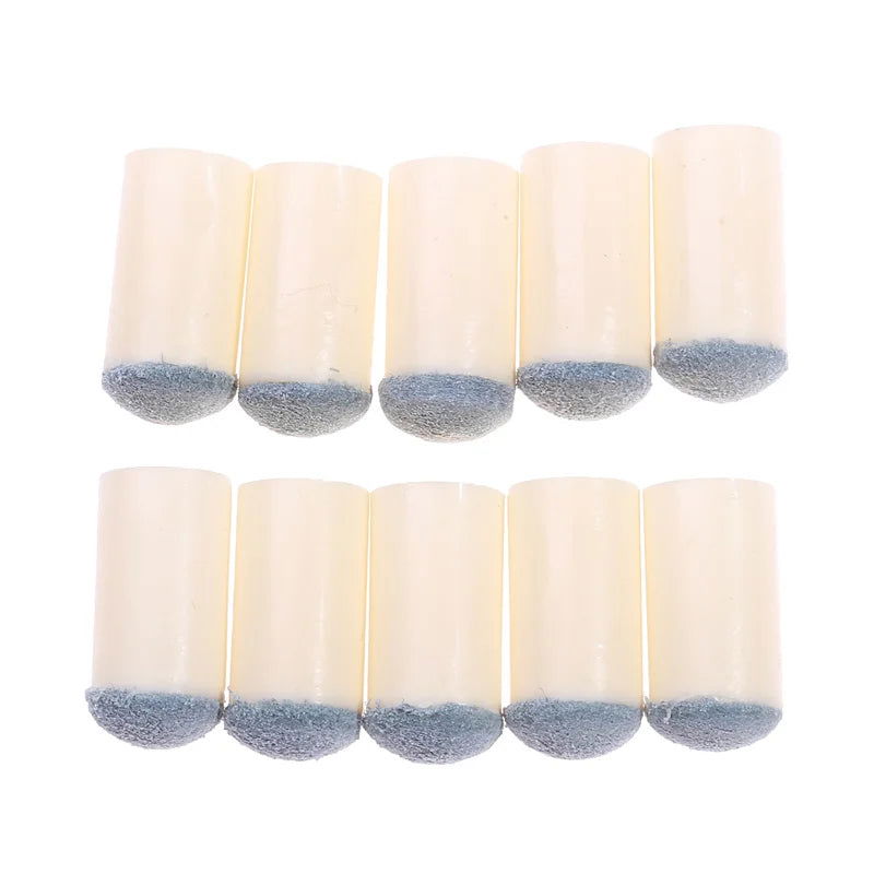 10pcs 10/13mm Slip-on Billiards Cue Tips Protector Pool Cue Stick Entertainment Billiard Snooker Accessories High Quality - Slobuy
