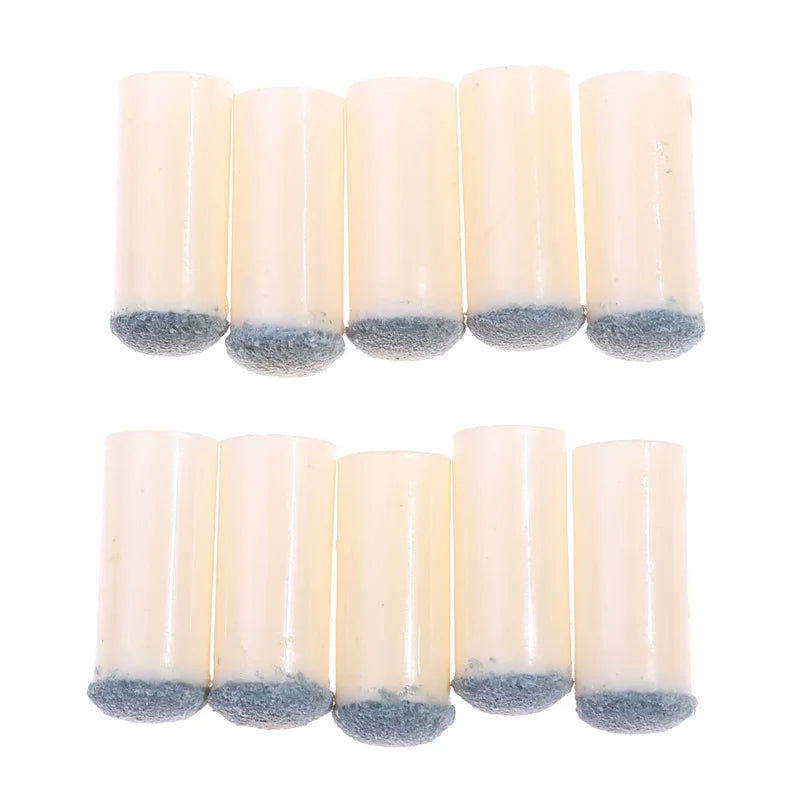 10pcs 10/13mm Slip-on Billiards Cue Tips Protector Pool Cue Stick Entertainment Billiard Snooker Accessories High Quality - Slobuy