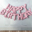 13pcs Birthday Balloon Rose Gold Color Foil Letter Balloons Set Happy Birthday Decoration Globos Kids Party Supplies - Slobuy