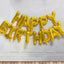 13pcs Birthday Balloon Rose Gold Color Foil Letter Balloons Set Happy Birthday Decoration Globos Kids Party Supplies - Slobuy