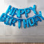 13pcs Birthday Balloon Rose Gold Color Foil Letter Balloons Set Happy Birthday Decoration Globos Kids Party Supplies - Slobuy