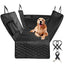 143×153CM Double Zipper Car Pet Seat Pad Waterproof Dirt Resistant Suitable Multiple Models Solid Color Cars Rear Seats Cushion - Slobuy