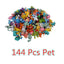 144 Style Pokemon Figure Toys Anime Pikachu Action Figure Model Ornamental Decoration Collect Toys For Children's Christmas Gift - Slobuy
