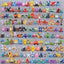 144 Style Pokemon Figure Toys Anime Pikachu Action Figure Model Ornamental Decoration Collect Toys For Children's Christmas Gift - Slobuy