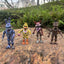 14CM FNAF Luminous Bonnie Bear Foxy Chica Freddy Movable Joints Anime Figure PVC Action Figure Model - Slobuy