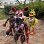 14CM FNAF Luminous Bonnie Bear Foxy Chica Freddy Movable Joints Anime Figure PVC Action Figure Model - Slobuy