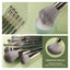 14Pcs Makeup Brushes Set Large Fluffy Soft Eye Shadow Foundation Brush Women Cosmetic Powder Blush Blending Beauty Make Up Tools - Slobuy