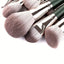 14Pcs Makeup Brushes Set Large Fluffy Soft Eye Shadow Foundation Brush Women Cosmetic Powder Blush Blending Beauty Make Up Tools - Slobuy