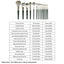 14Pcs Makeup Brushes Set Large Fluffy Soft Eye Shadow Foundation Brush Women Cosmetic Powder Blush Blending Beauty Make Up Tools - Slobuy