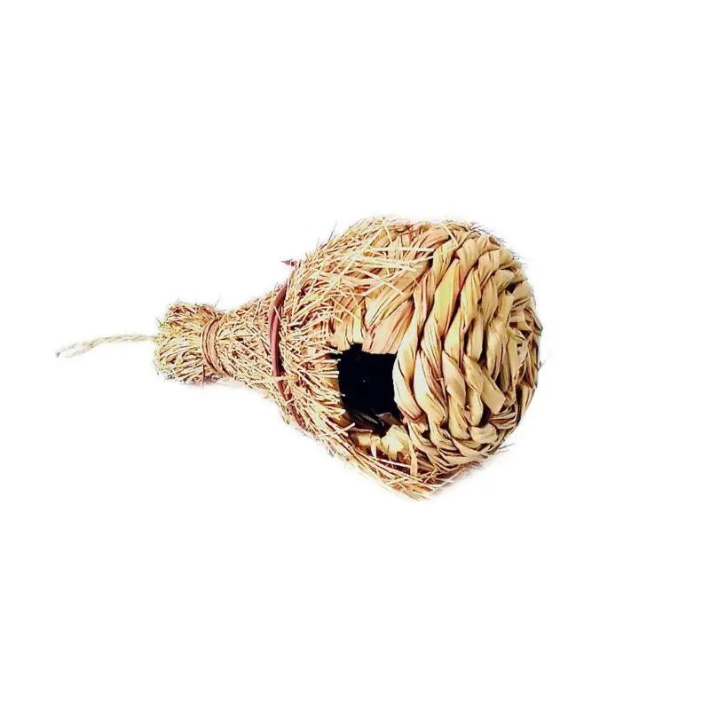 14Styles Birds Nest Bird Cage Natural Grass Egg Cage Bird House Outdoor Decorative Weaved Hanging Parrot Nest Houses Pet Bedroom - Slobuy