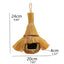 14Styles Birds Nest Bird Cage Natural Grass Egg Cage Bird House Outdoor Decorative Weaved Hanging Parrot Nest Houses Pet Bedroom - Slobuy