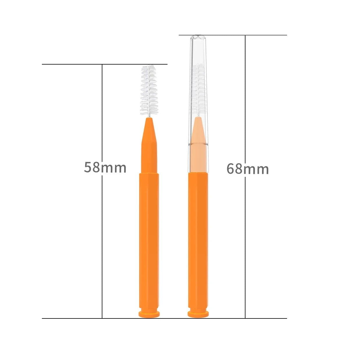 30/150Pcs Interdental Brushes Health Care Tooth Escova Interdental Cleaners Orthodontic Dental Teeth Brush Oral Hygiene Tool - Slobuy