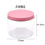20Pcs 30/50/60/80/120/150ml Storage Jars With Lids Aluminum Round Canister Empty Plastic Cosmetic Jars Food Travel Bottle Pot - Slobuy