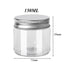 20Pcs 30/50/60/80/120/150ml Storage Jars With Lids Aluminum Round Canister Empty Plastic Cosmetic Jars Food Travel Bottle Pot - Slobuy