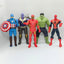 15cm Marvel Avengers Toys Hulk Iron Man Captain America Thor Spiderman Carnage Action Figure Dolls Birthday Gift for Children - Slobuy