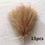 15pcs Artificial Pampas Grass Flower Bouquet For Home Wedding Decoration DIY Party Bedroom Fake Plant Flowers Vase Decor Reed - Slobuy