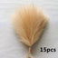 15pcs Artificial Pampas Grass Flower Bouquet For Home Wedding Decoration DIY Party Bedroom Fake Plant Flowers Vase Decor Reed - Slobuy