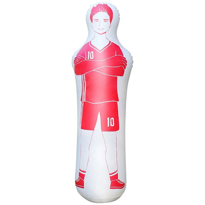 160CM New PVC Adult Inflatable Football Training Goal Air Soccer Training Dummy Tool Inflatable Wall - Slobuy