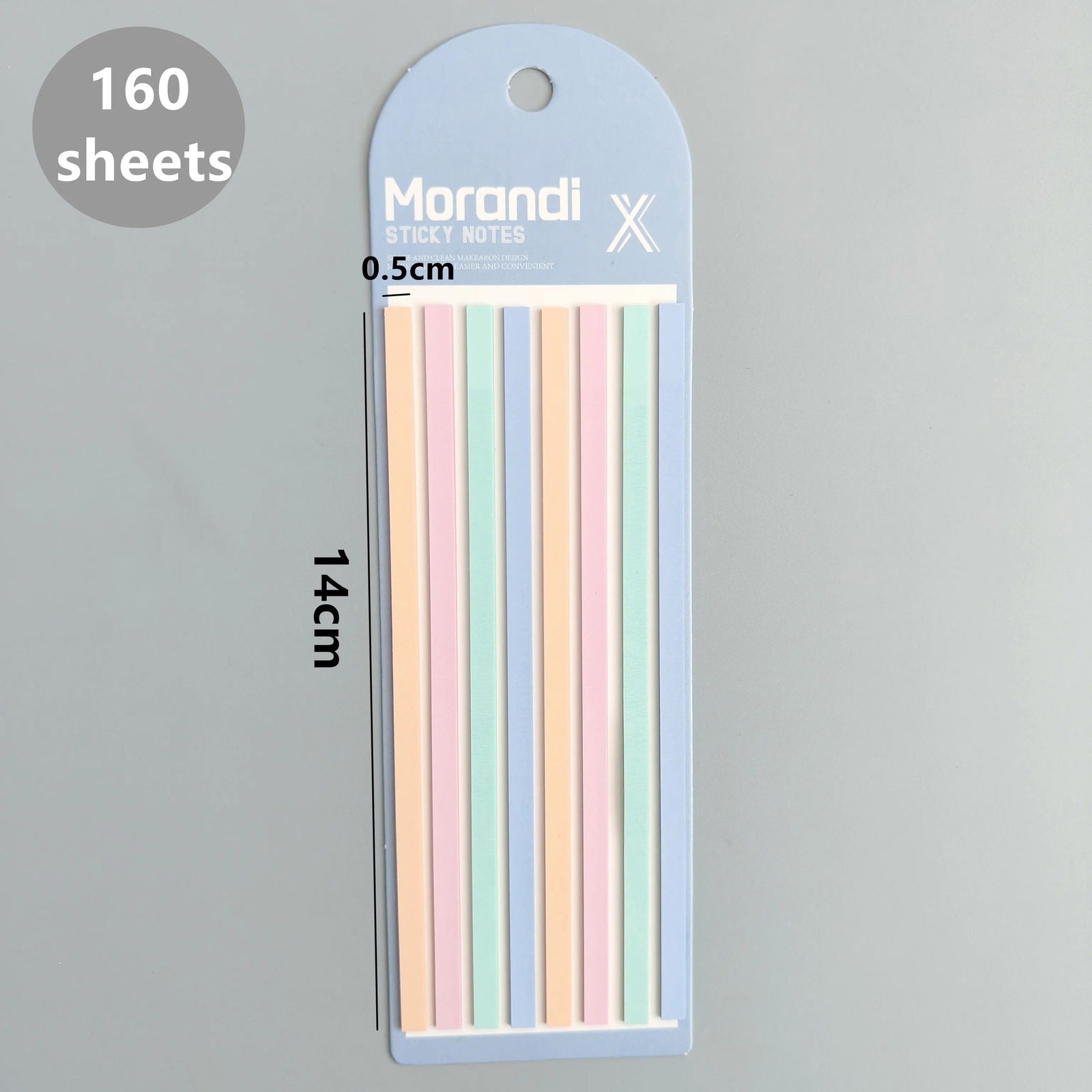 160 Sheets Transparent Sticky Notes Self-Adhesive Reading Annotation for Books Notepad Bookmarks  Memo Pad Index Tabs - Slobuy