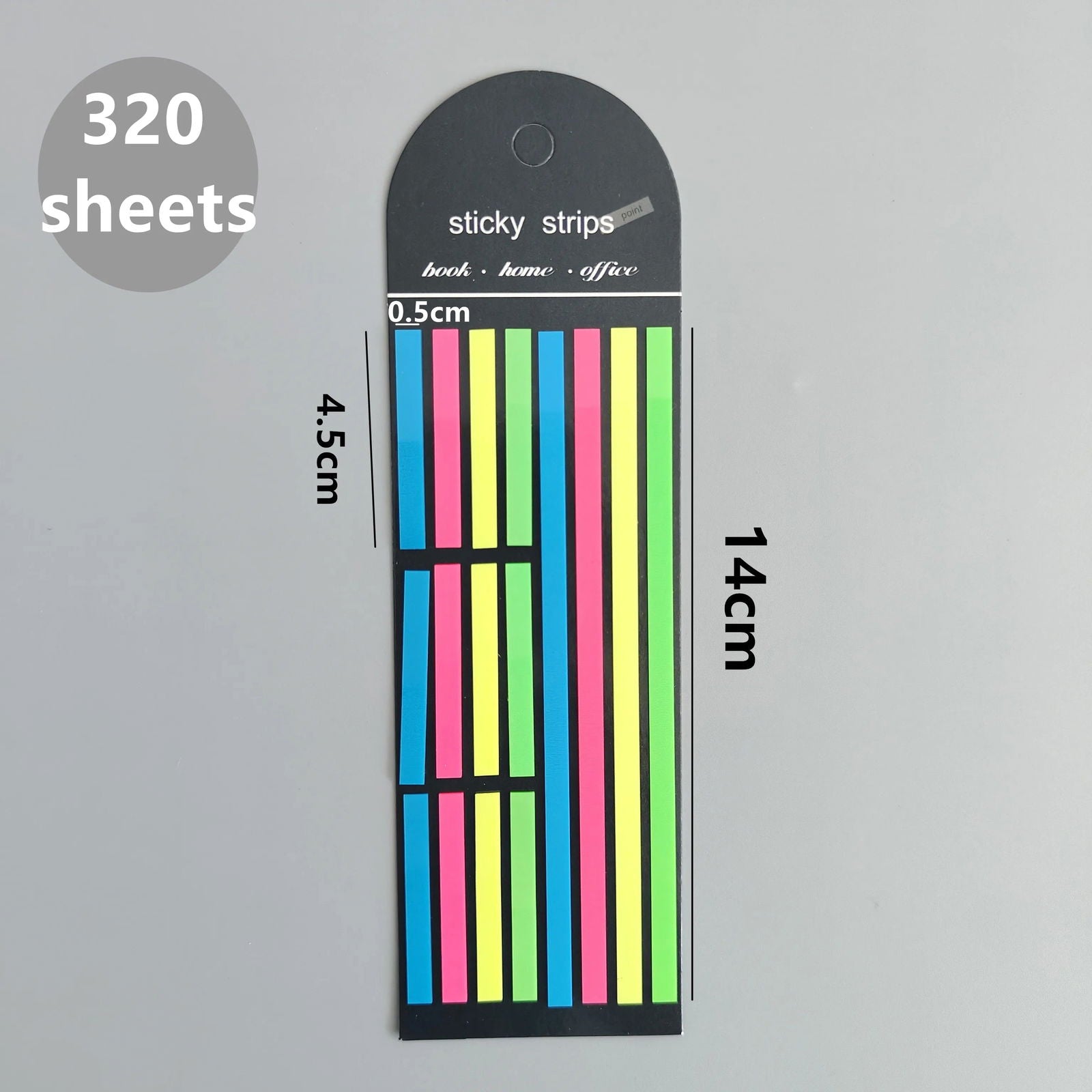 160 Sheets Transparent Sticky Notes Self-Adhesive Reading Annotation for Books Notepad Bookmarks  Memo Pad Index Tabs - Slobuy