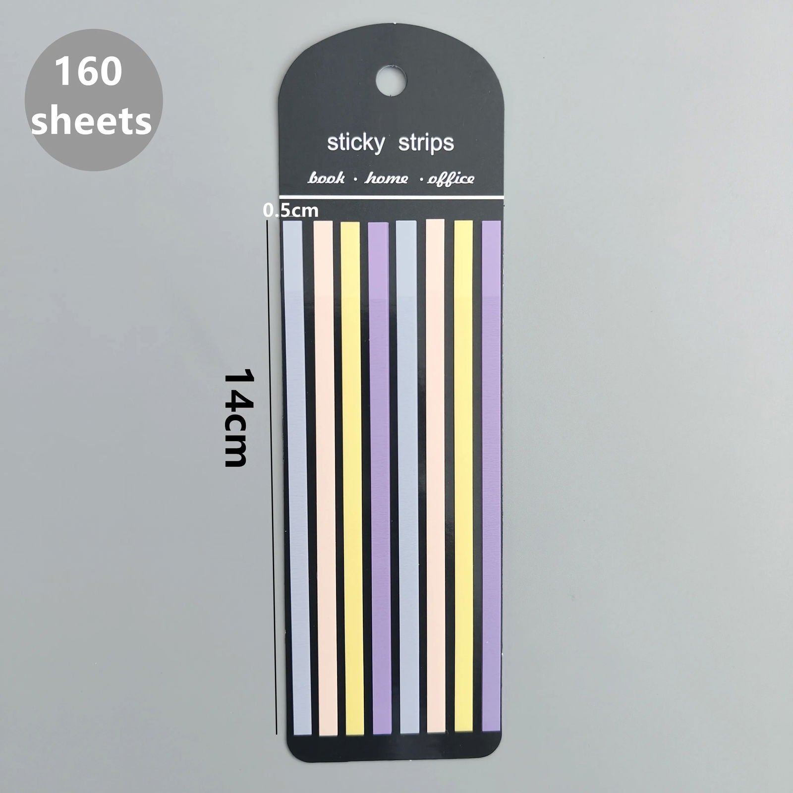 160 Sheets Transparent Sticky Notes Self-Adhesive Reading Annotation for Books Notepad Bookmarks  Memo Pad Index Tabs - Slobuy