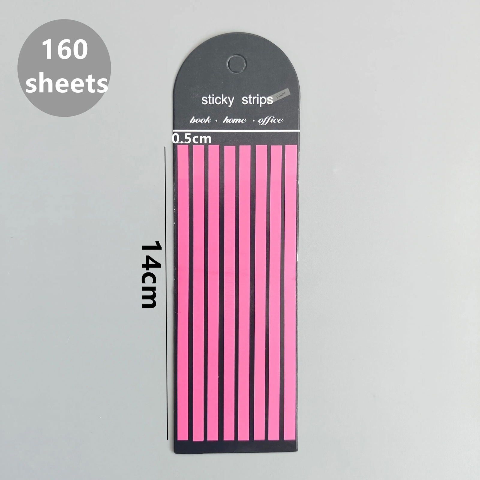 160 Sheets Transparent Sticky Notes Self-Adhesive Reading Annotation for Books Notepad Bookmarks  Memo Pad Index Tabs - Slobuy