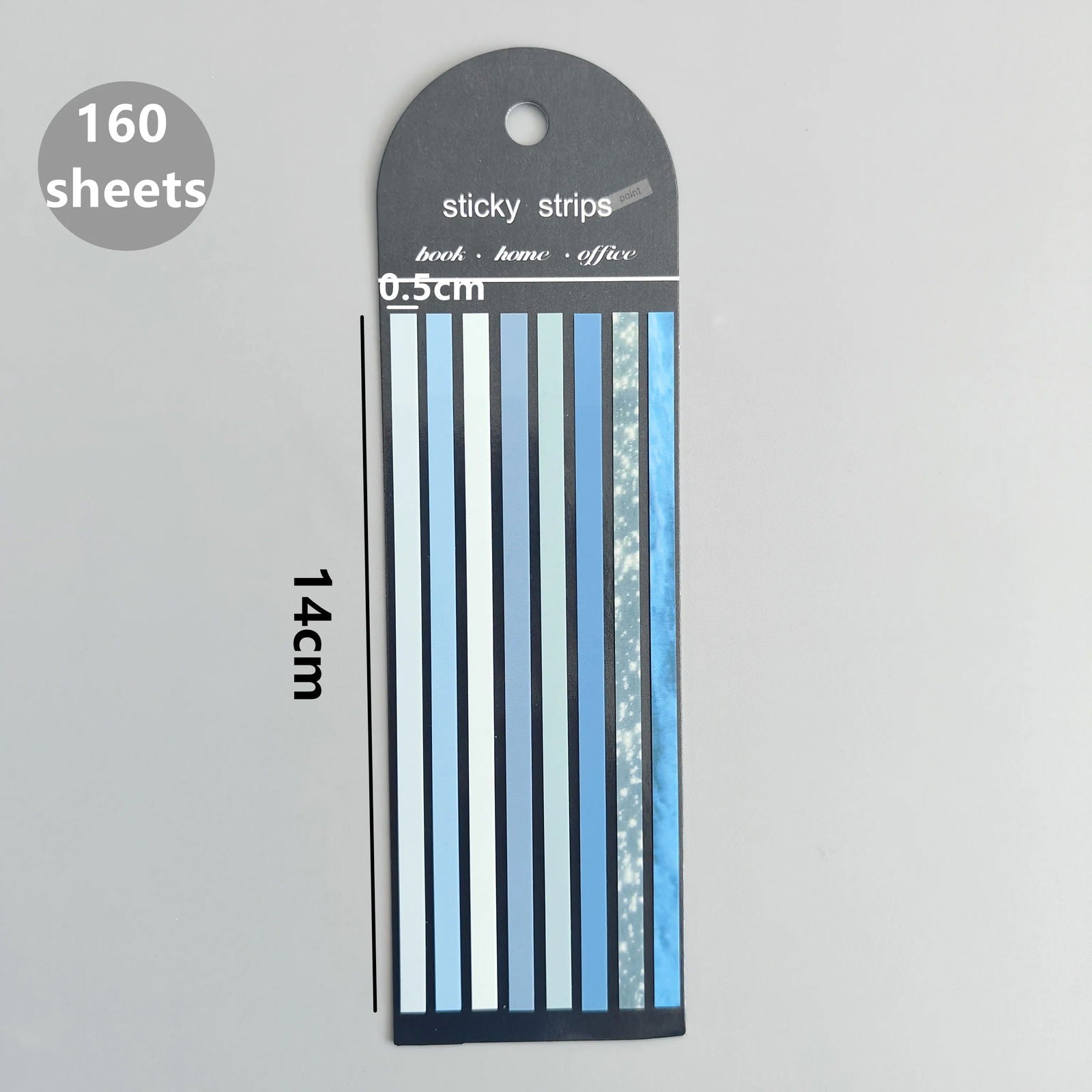 160 Sheets Transparent Sticky Notes Self-Adhesive Reading Annotation for Books Notepad Bookmarks  Memo Pad Index Tabs - Slobuy