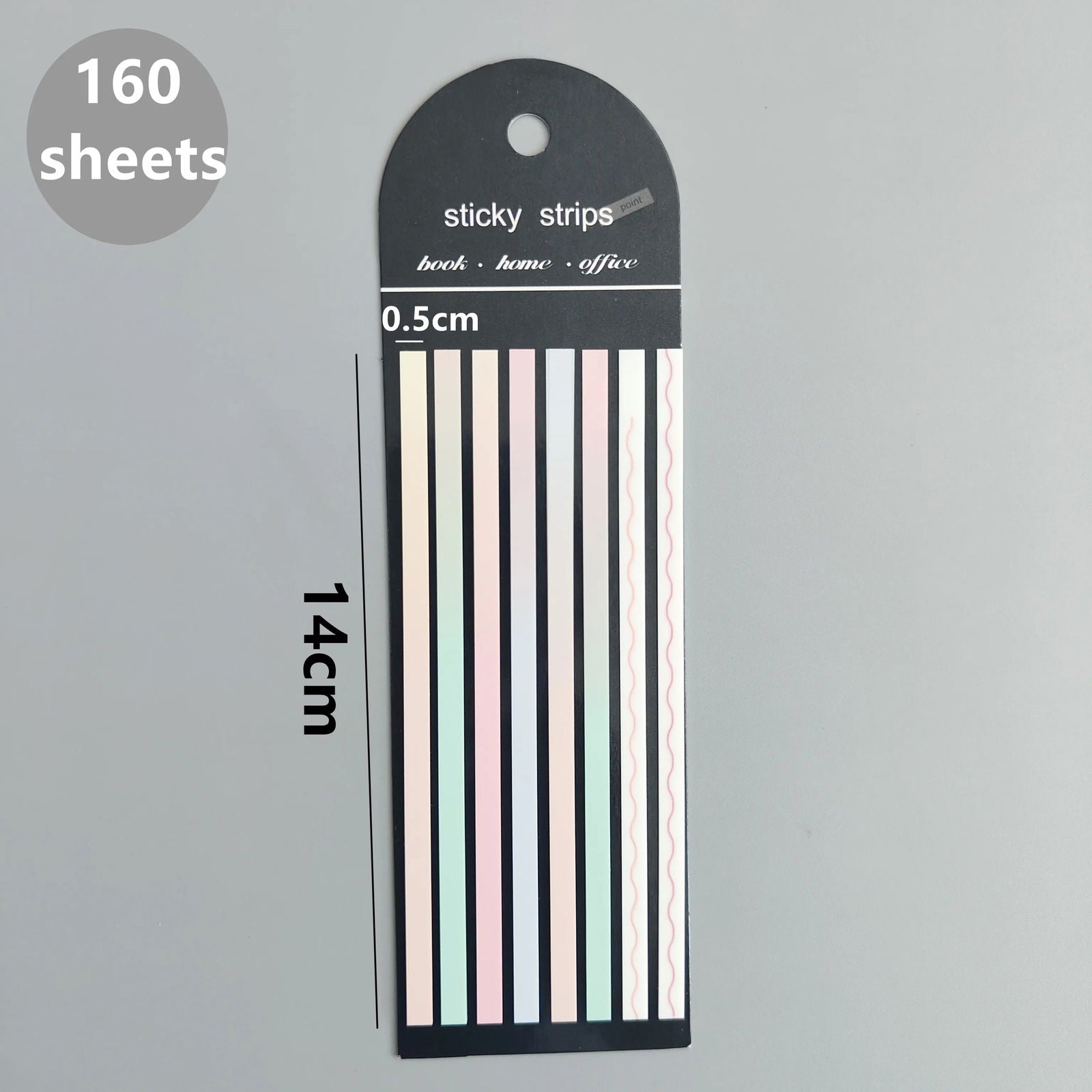 160 Sheets Transparent Sticky Notes Self-Adhesive Reading Annotation for Books Notepad Bookmarks  Memo Pad Index Tabs - Slobuy
