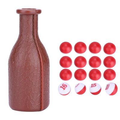 16 Numbered Billiards Accessory Billiards Dice Rubber Dice Bottle for kelly pea and pill pool and others Indoor Outdoor Game - Slobuy