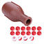 16 Numbered Billiards Accessory Billiards Dice Rubber Dice Bottle for kelly pea and pill pool and others Indoor Outdoor Game - Slobuy