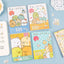 16 Sheets Kawaii Stickers Book DIY Scrapbooking Journal Planner Notebook Diary Decor Phone Stickers Office Japanese Stationery - Slobuy