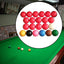 Snooker Balls Set Complete 22 Balls 2 1/16" for Pool Table Resin Balls Pool Balls for Official Game Ball British Billiard - Slobuy