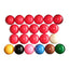 Snooker Balls Set Complete 22 Balls 2 1/16" for Pool Table Resin Balls Pool Balls for Official Game Ball British Billiard - Slobuy
