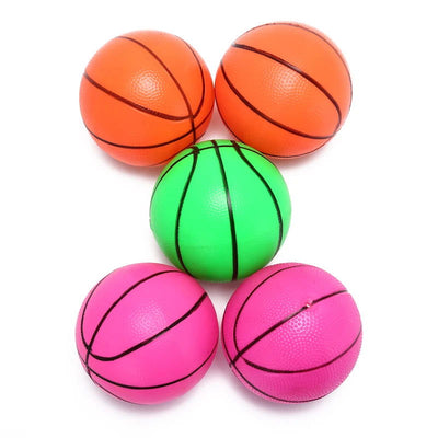 1pc 12cm/16cm Random Color Inflatable PVC Basketball volleyball beach ball Kid Adult sports Toy - Slobuy