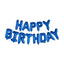 16inch Birthday Balloons Decoration Rose Gold Foil Letter Balloon Set Happy Birthday Globos Kids Party Banner Supplies - Slobuy