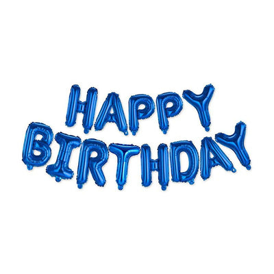 16inch Birthday Balloons Decoration Rose Gold Foil Letter Balloon Set Happy Birthday Globos Kids Party Banner Supplies - Slobuy