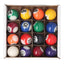 16pcs 32mm38mm25mm Mini Billard Balls Impact Resistant Eco Friendly Resin Small Pool Table Ball Set for Kids Game Room - Slobuy