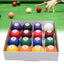 16x Billiard Ball Set 1.26'' Resin Pool Table Multipurpose Mini Pool Ball for Exercise Game Rooms Leisure Desktop Indoor - Slobuy