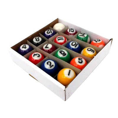 16x Mini Billiard Balls Resin Pool Table Balls Training Toys 25mm Eco Friendly Small Pool Cue Balls for Game Rooms Accessories - Slobuy