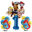 17pcs Cartoon PAW Patrol Birthday Decoration Aluminum Film Digital Balloon Set Dog Chase Marshall Skye Kids Party Supplies Toys - Slobuy