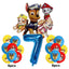 17pcs Cartoon PAW Patrol Birthday Decoration Aluminum Film Digital Balloon Set Dog Chase Marshall Skye Kids Party Supplies Toys - Slobuy