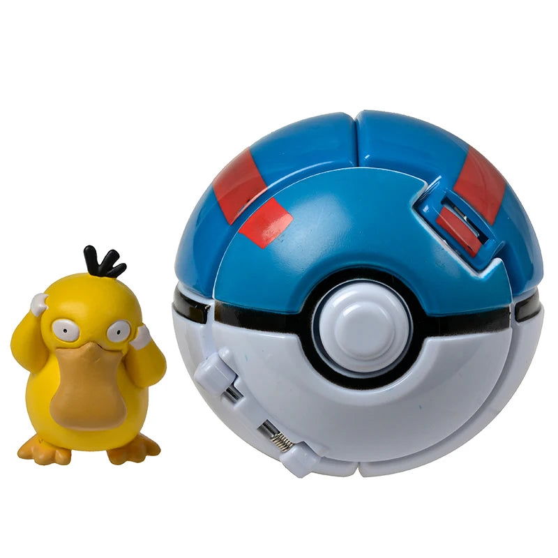 18 Styles New Pokemon Pokeball Deformation Toys Pikachu Charmander Blastoise Mewtwo Action Figure Anime Model Children's The Toy - Slobuy