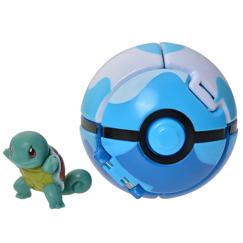 18 Styles New Pokemon Pokeball Deformation Toys Pikachu Charmander Blastoise Mewtwo Action Figure Anime Model Children's The Toy - Slobuy