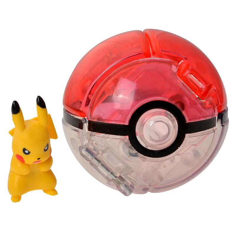 18 Styles New Pokemon Pokeball Deformation Toys Pikachu Charmander Blastoise Mewtwo Action Figure Anime Model Children's The Toy - Slobuy