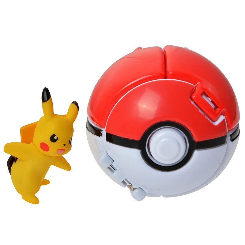 18 Styles New Pokemon Pokeball Deformation Toys Pikachu Charmander Blastoise Mewtwo Action Figure Anime Model Children's The Toy - Slobuy